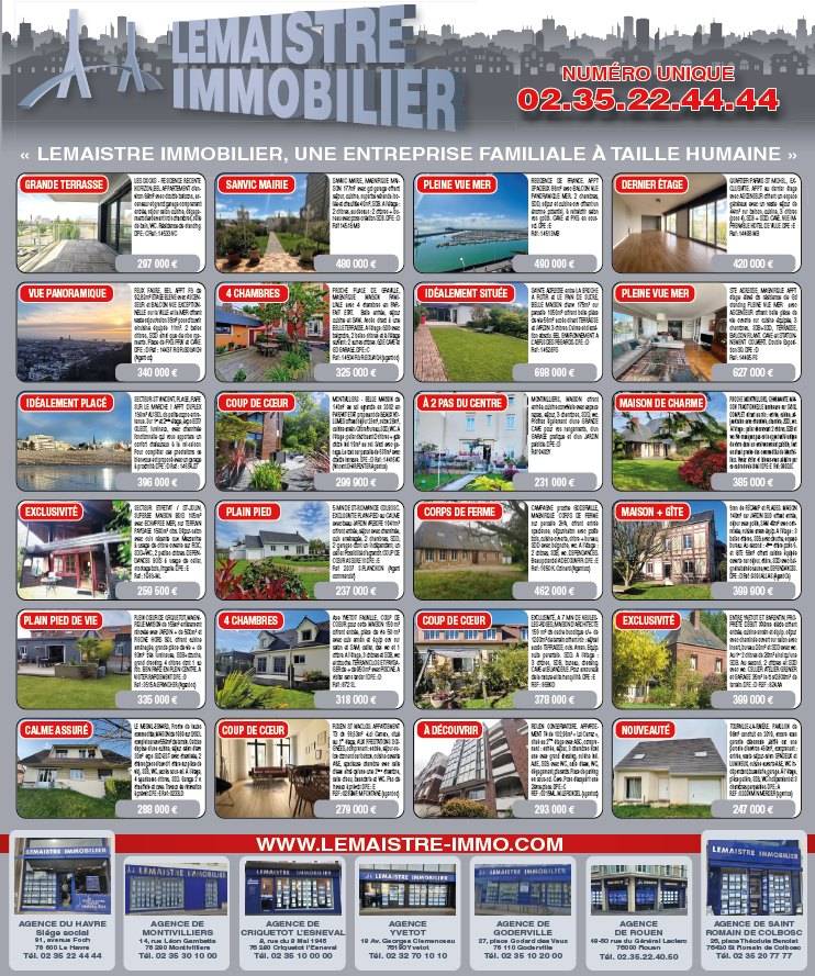 annonces immobiliere lemaistre immobilier