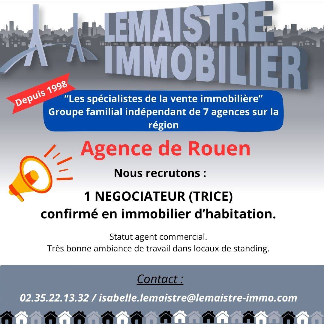 agence immobiliere recrutement rouen