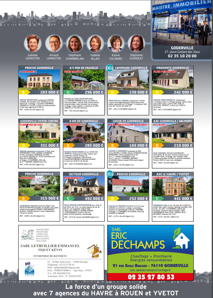 LEMAISTRE IMMOBILIER GODERVILLE