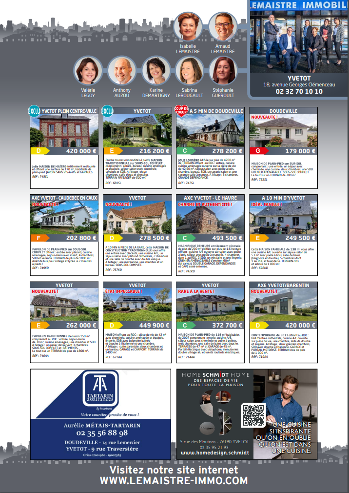 LEMAISTRE IMMOBILIER YVETOT