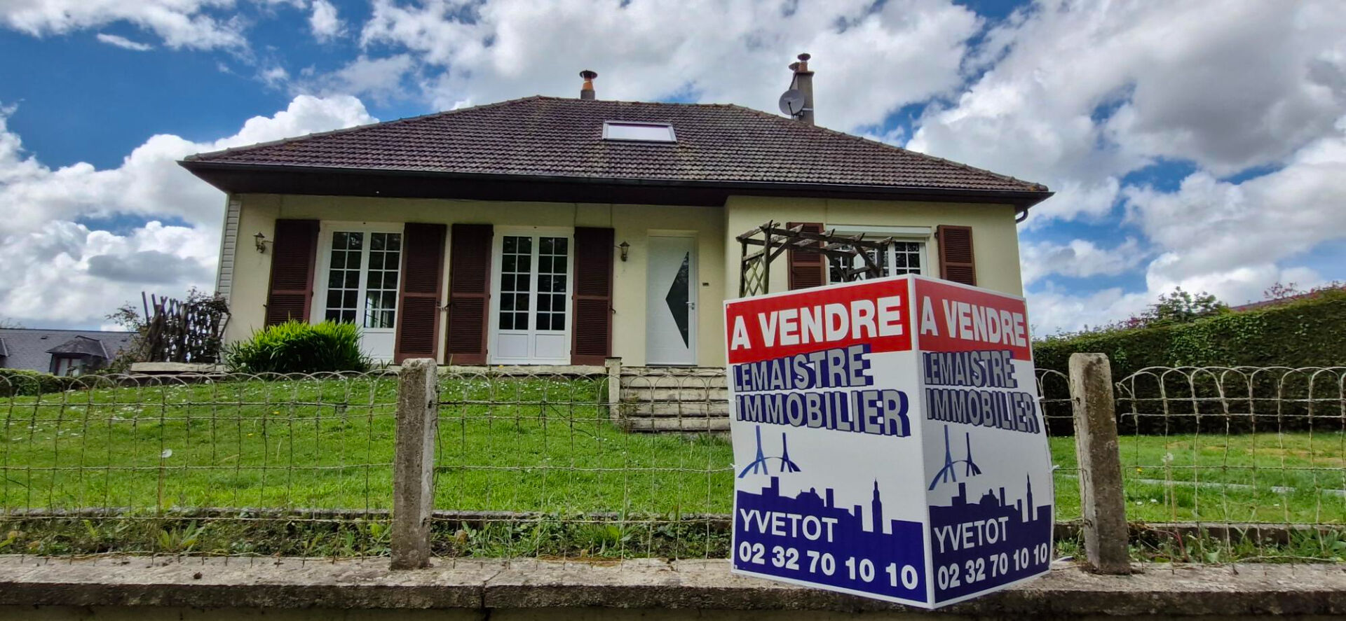 Vente Maison 95m² 4 Pièces à Les Hauts-de-Caux (76190) - Lemaistre Immobilier