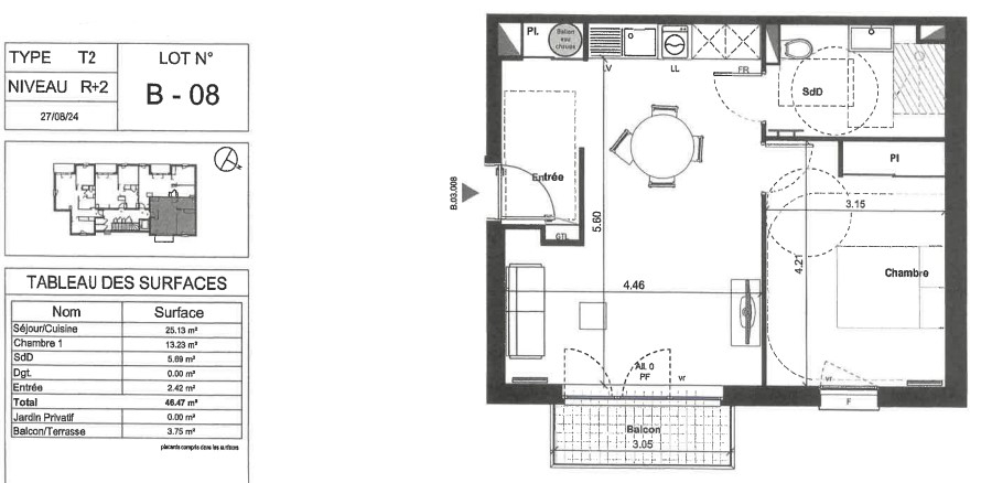 Appartement - MONTIVILLIERS